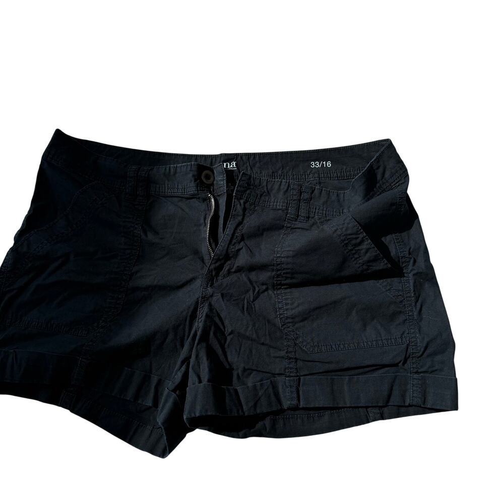 A.n.a black chino style shorts size 16/33